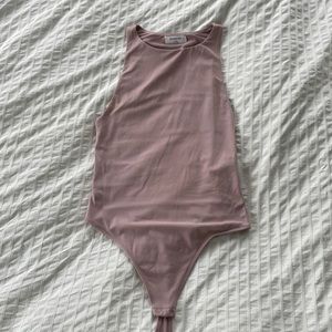 Babaton Contour Bodysuit - Size Medium - Pink